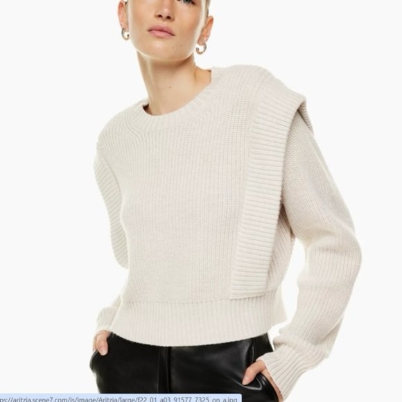 Aritzia Babaton Grazia Sweater Small - Picture 2 of 7